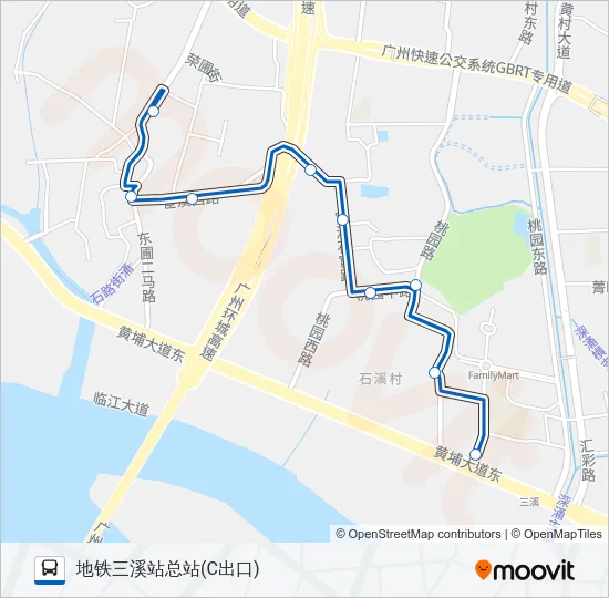 402路 Bus Line Map