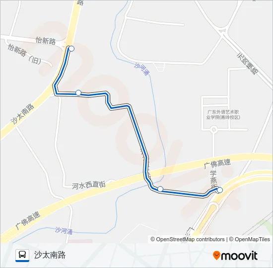 409路 Bus Line Map
