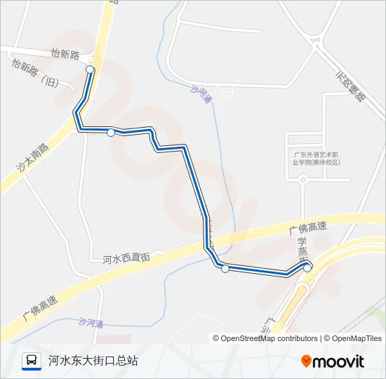 409路 Bus Line Map