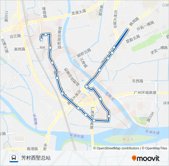 410路 Bus Line Map
