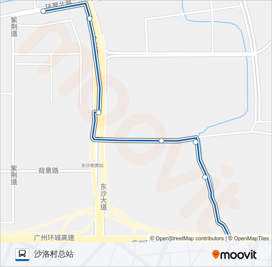 公交417路的线路图