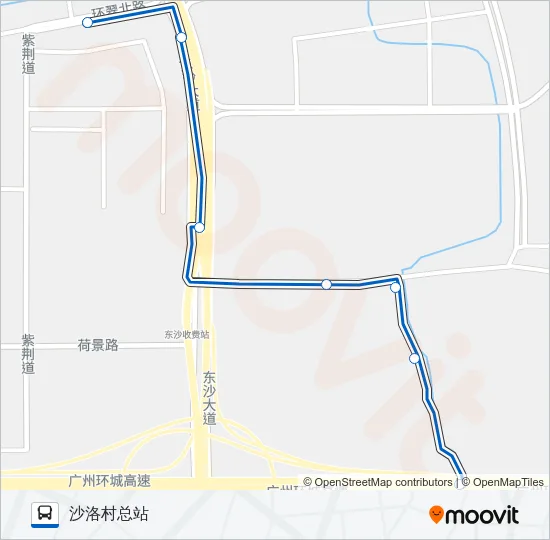 417路 Bus Line Map
