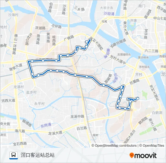 419路 Bus Line Map