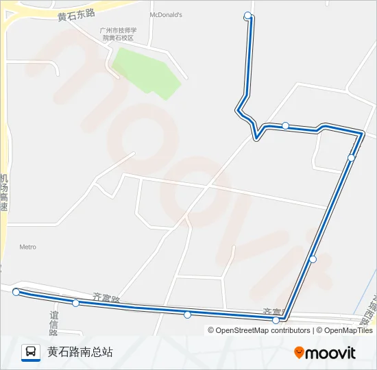 420路 Bus Line Map