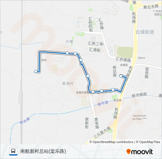 422路 Bus Line Map