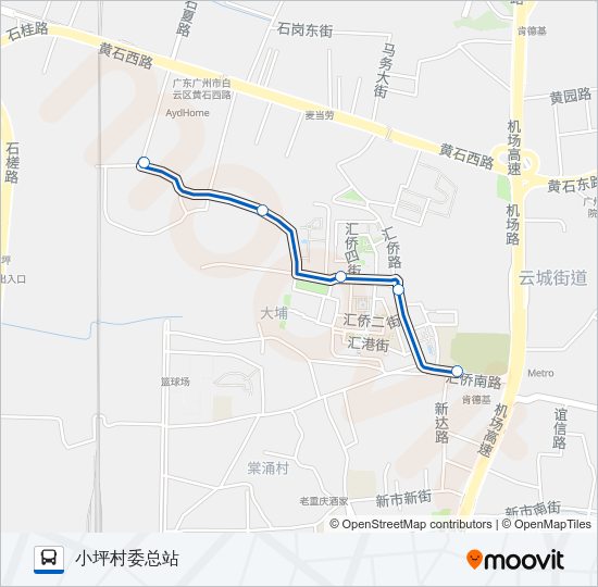 公交426路的线路图