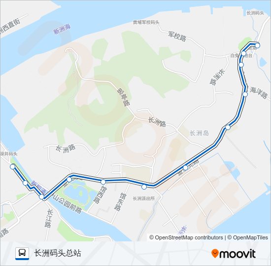 公交430路的线路图