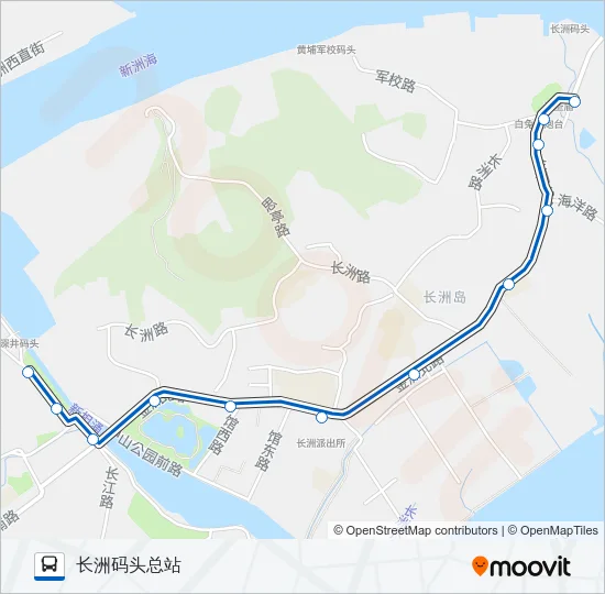 公交430路的线路图
