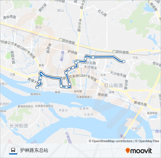 公交431路的线路图