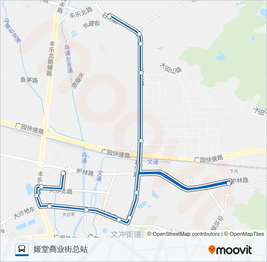 433路 Bus Line Map