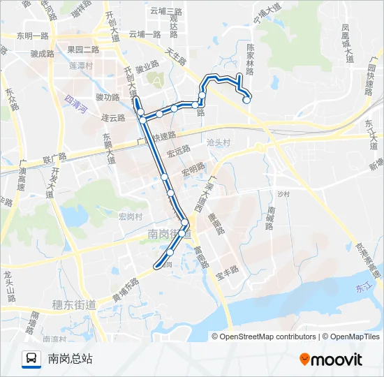 437路 Bus Line Map