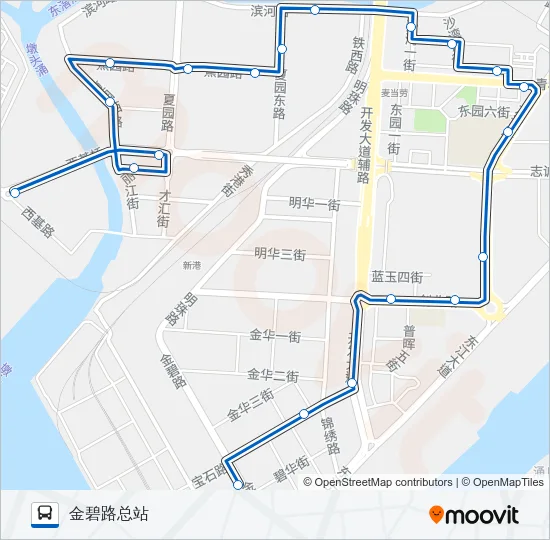 440路 Bus Line Map