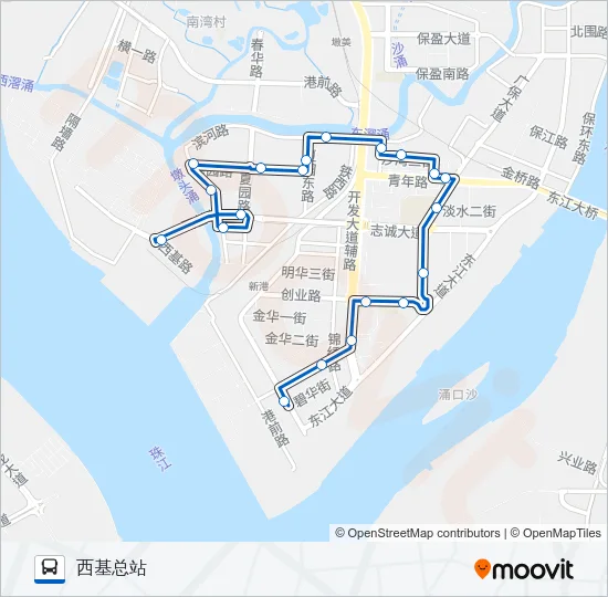 440路 Bus Line Map