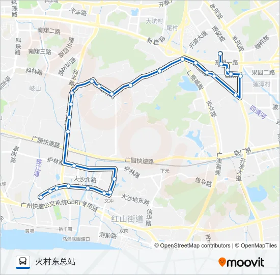 459路 Bus Line Map