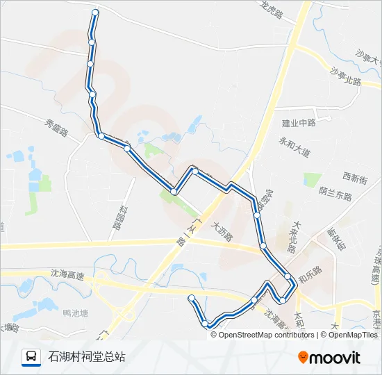 471路 Bus Line Map
