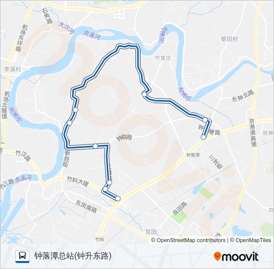 公交473路的线路图