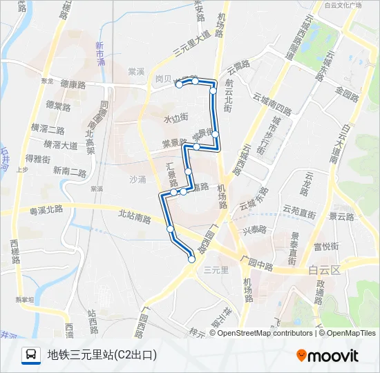 475路 Bus Line Map