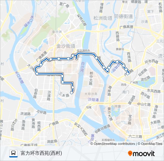 公交478路的线路图