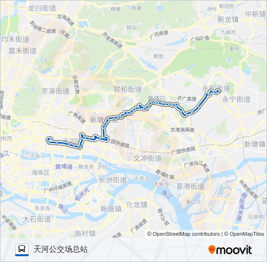 公交506路的线路图