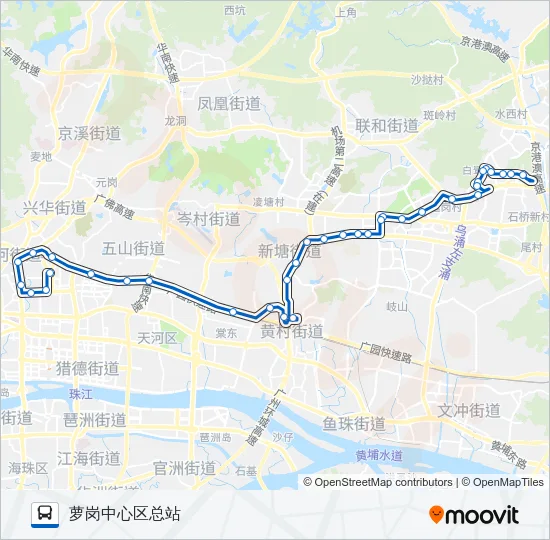 508路 Bus Line Map