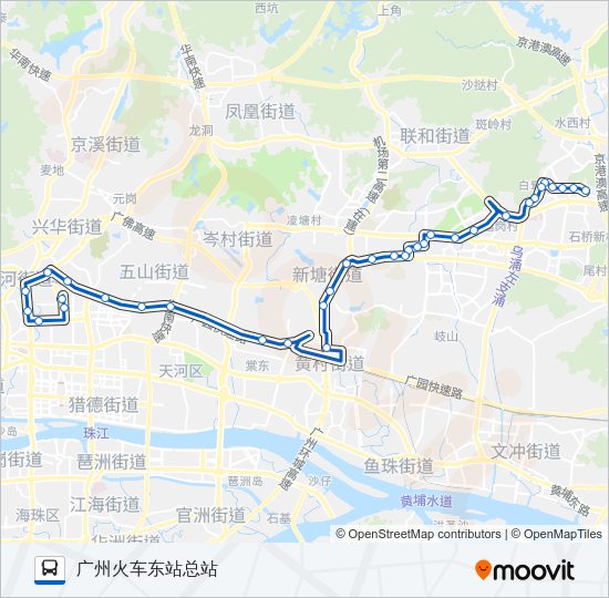 公交508路的线路图