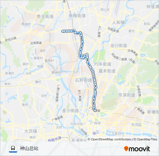 511路 Bus Line Map