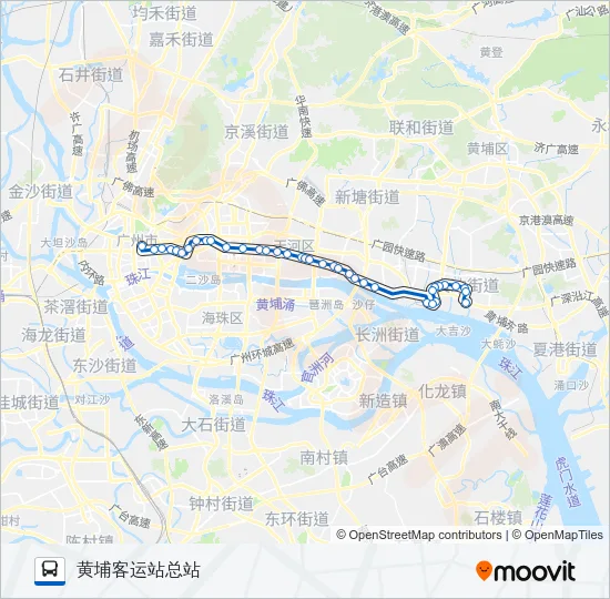 517路 Bus Line Map