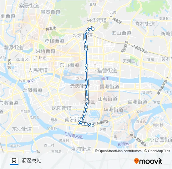 51A路 Bus Line Map