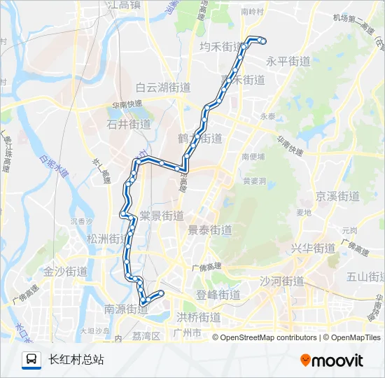 524路 Bus Line Map