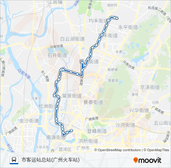 524路 Bus Line Map