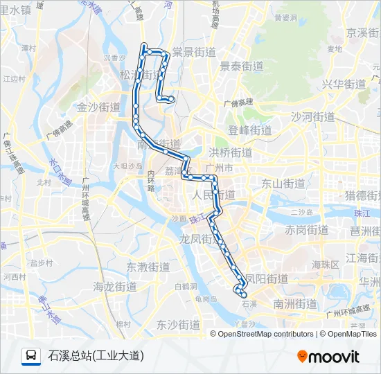 527路 Bus Line Map
