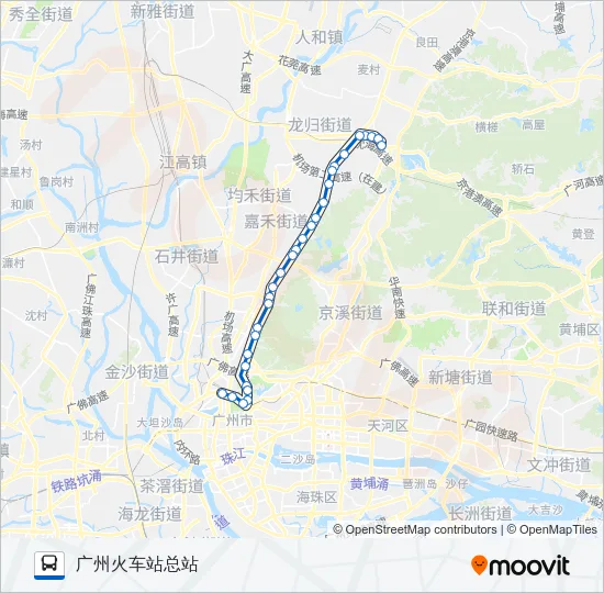 529路 Bus Line Map