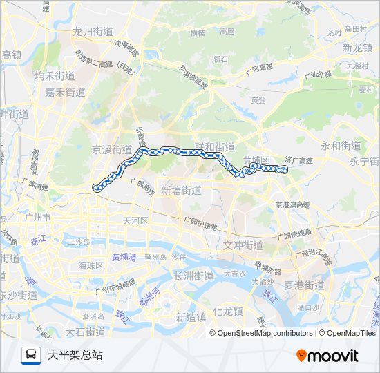 公交534路的线路图