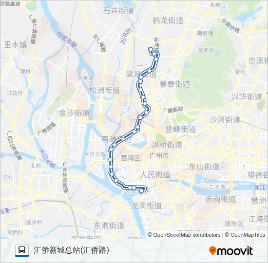 538路 Bus Line Map