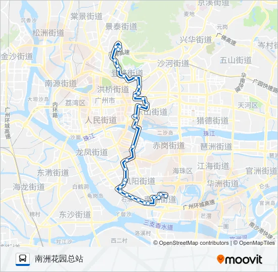 546路 Bus Line Map