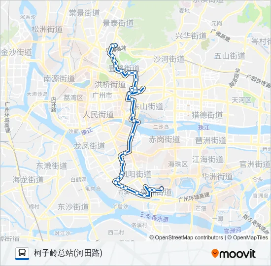 546路 Bus Line Map