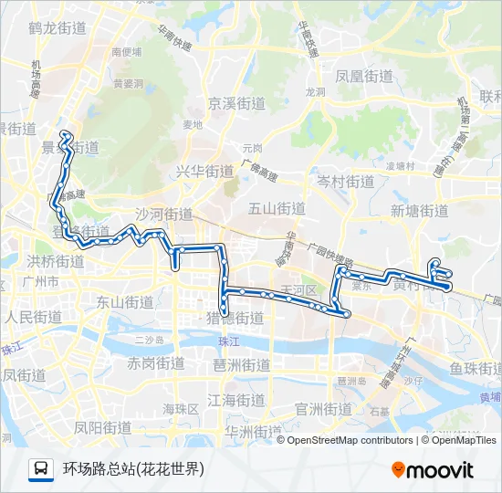 公交547路的线路图