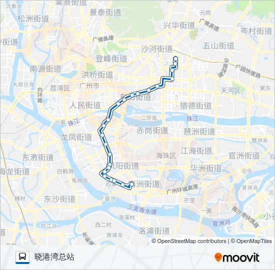 551路 Bus Line Map