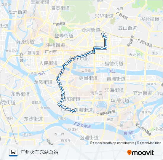551路 Bus Line Map