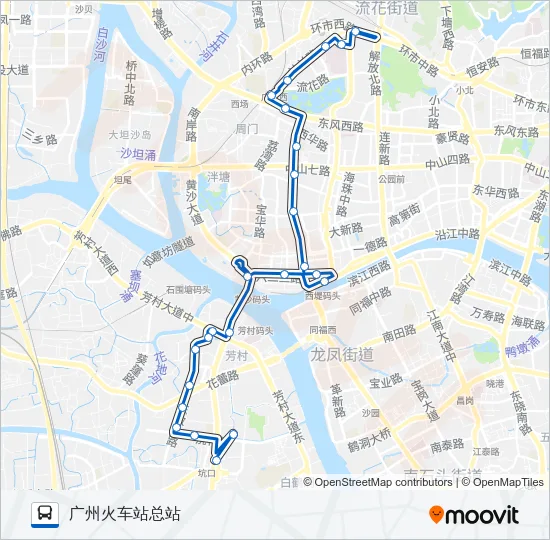552路 Bus Line Map