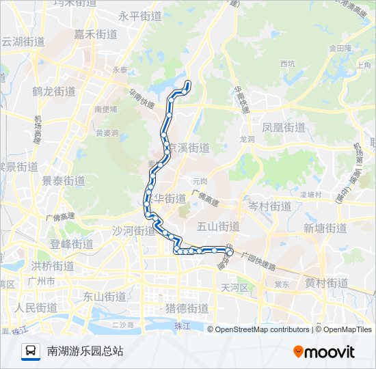 560路路线:日程,站点和地图