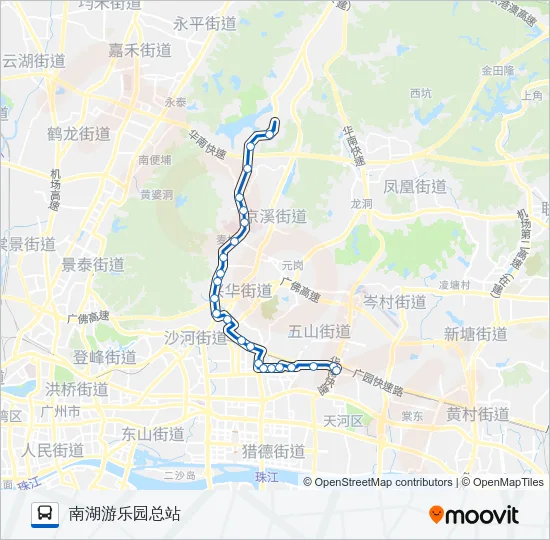 560路 Bus Line Map