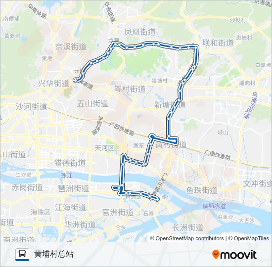 564路 Bus Line Map