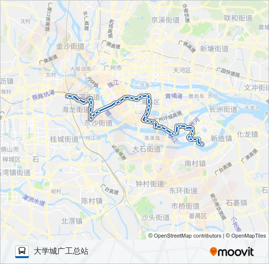 565路 Bus Line Map