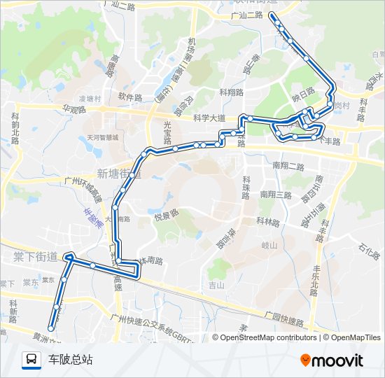 公交574路的线路图