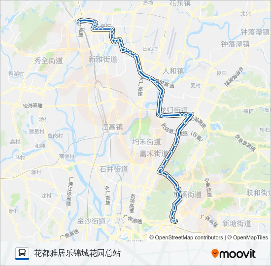 701路 Bus Line Map