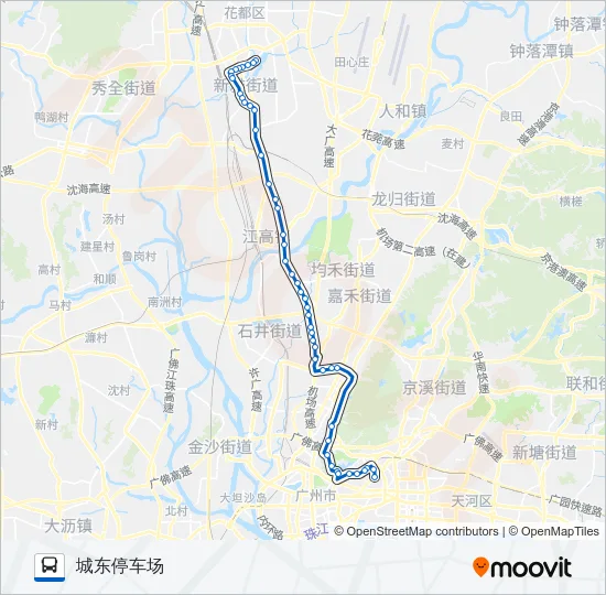 706路 Bus Line Map