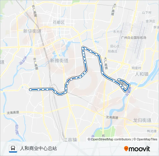 707路 Bus Line Map