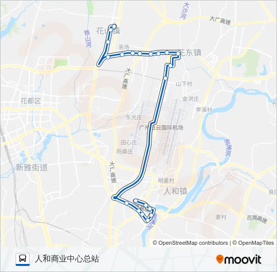 708路 Bus Line Map