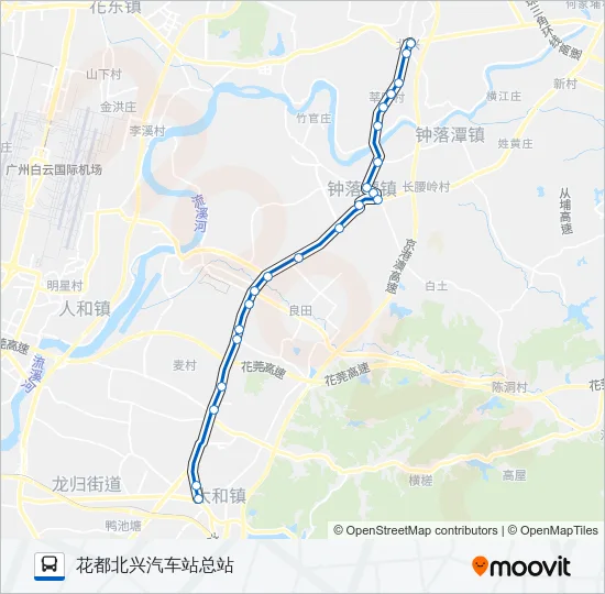 709路 Bus Line Map